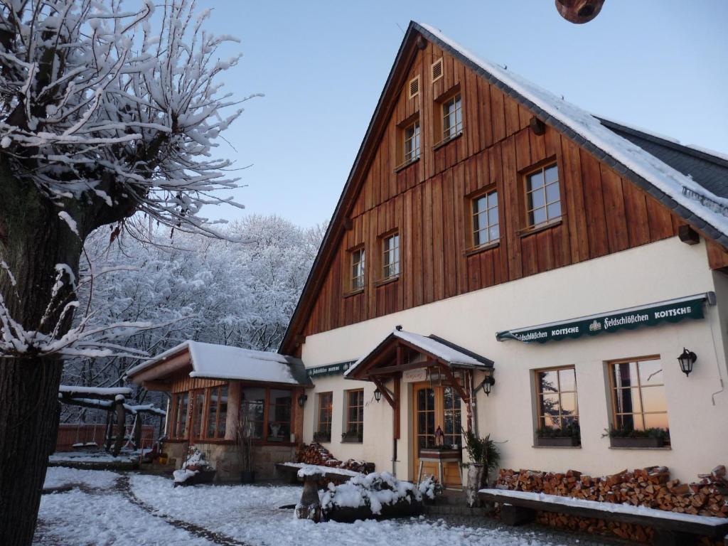 Hotel Berggasthof Koitsche Bertsdorf Exterior foto